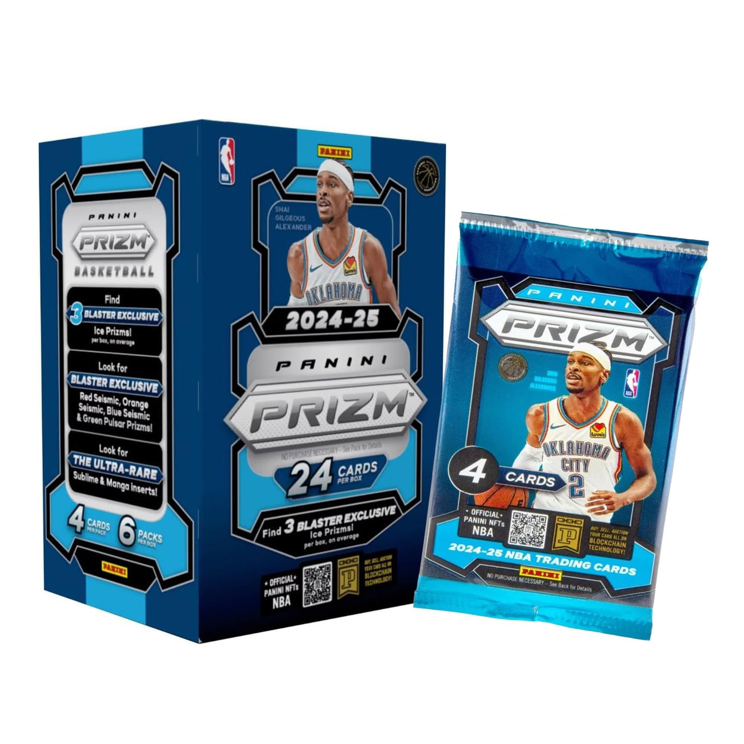 NBA 2024-2025 Panini Prizm Basketball Blaster Box | 6 Packs