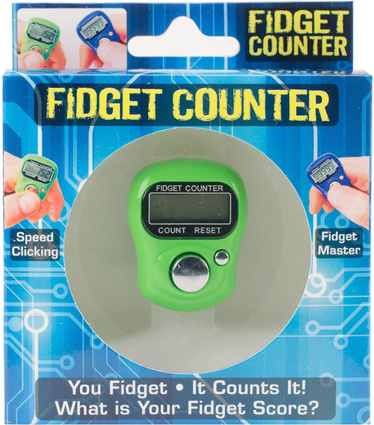 Zorbitz Fidget Counter, Green