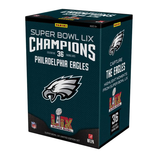 Philadelphia Eagles Super Bowl 59 Champions Panini NFL Set