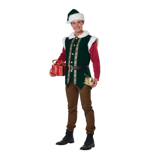 Christmas Elf Set Adult Costume | XL