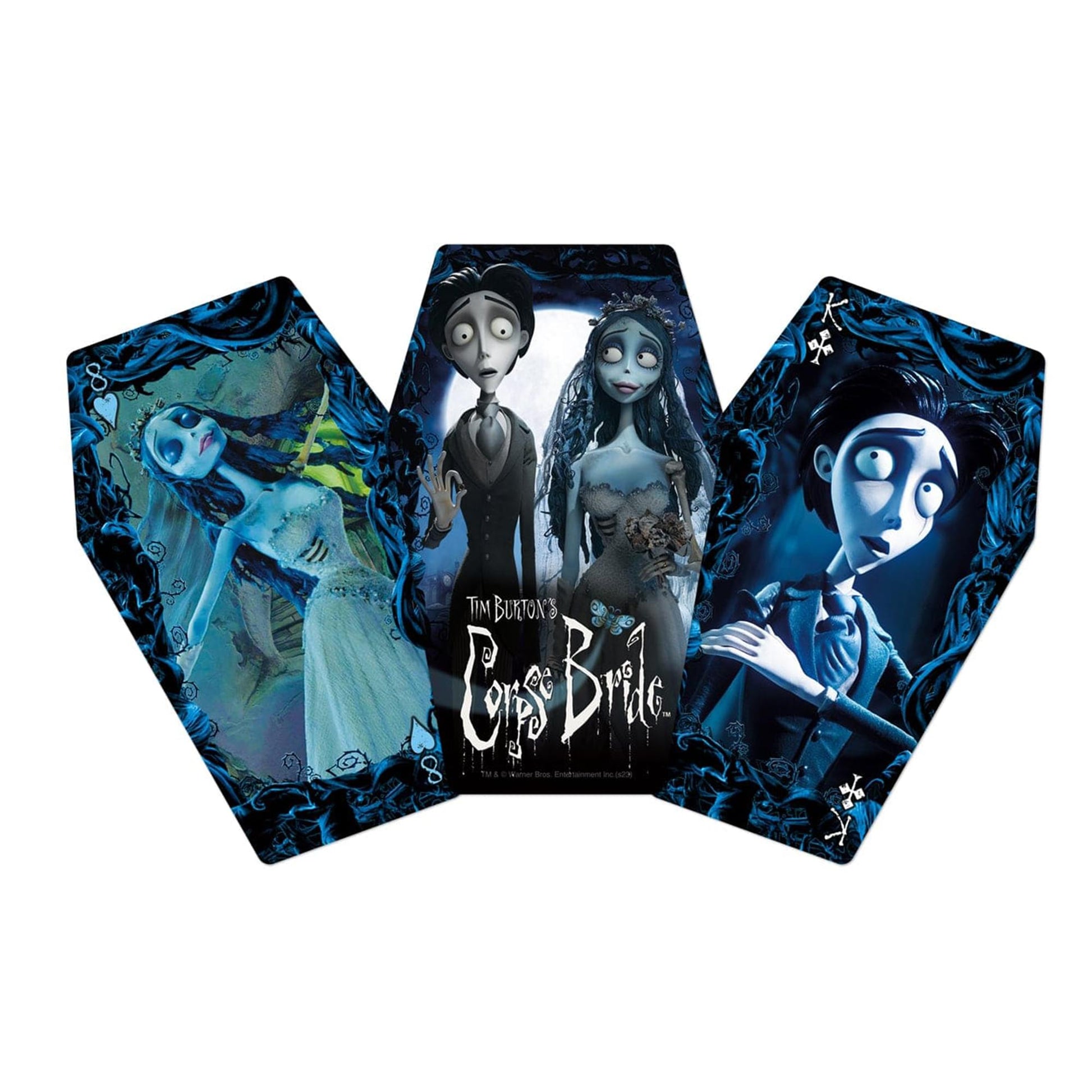 Tim Burton's Corpse Bride Coffin Shaped Playing Cards