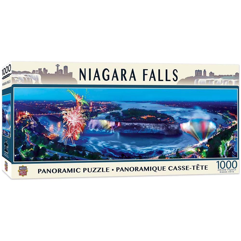Niagara Falls 1000 Piece Panoramic Jigsaw Puzzle