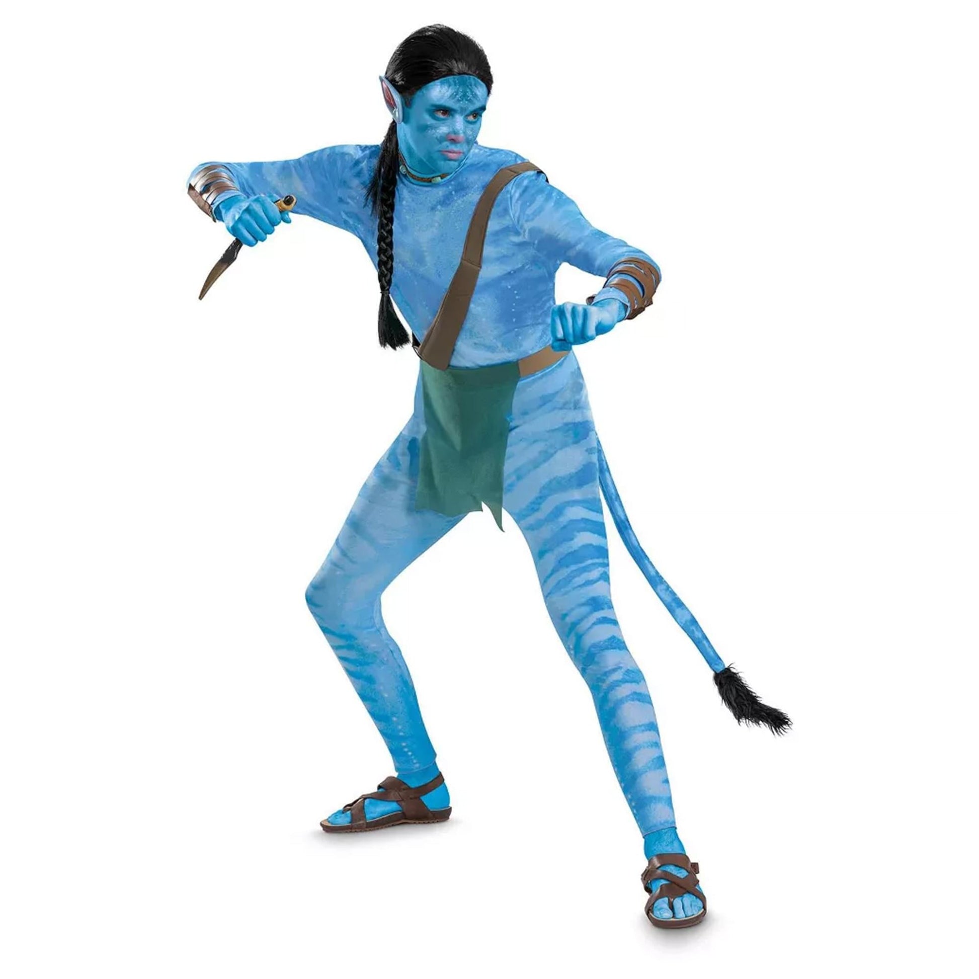 Avatar 2 Jake Sully Reef Look Deluxe Adult Costume | L/XL (42-46)