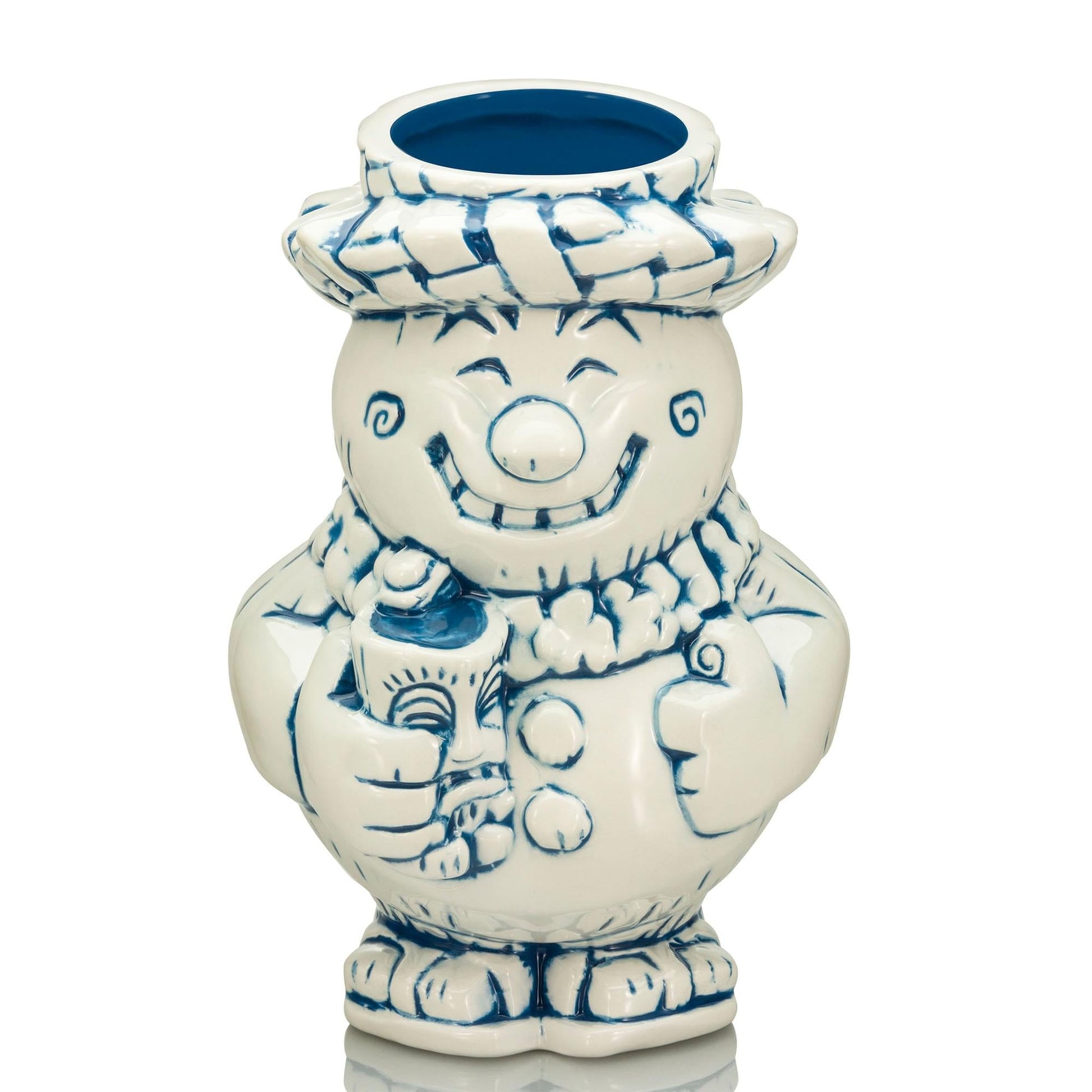 Geeki Tikis Sippin' Snowman 26 Ounce Ceramic Mug