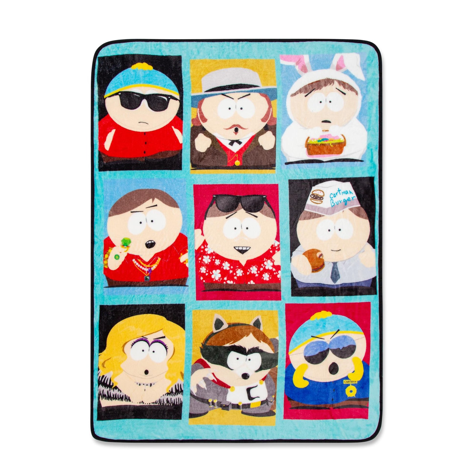 South Park Eric Cartman Raschel Throw Blanket | 45 x 60 Inches