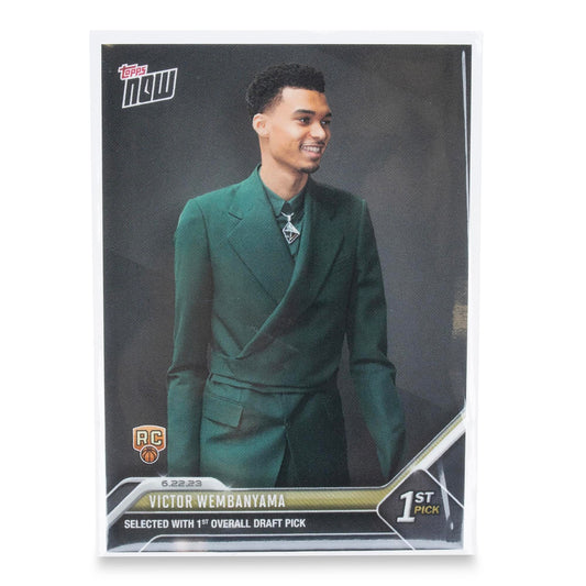 NBA TOPPS NOW 2023 Basketball Card D1 | Victor Wembanyama