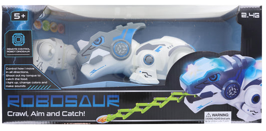 Robosaur R/C Dinosaur Toy With Lights & Sound