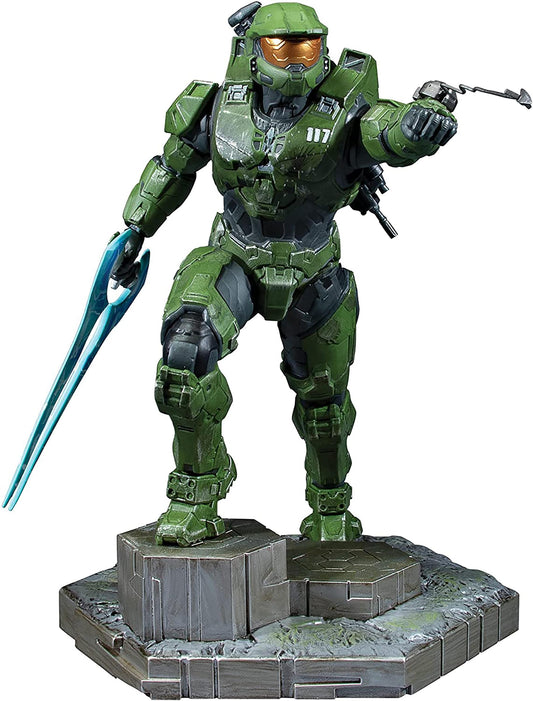 Halo Infinite Master Chief with Grappleshot 10 Inch PVC Statue