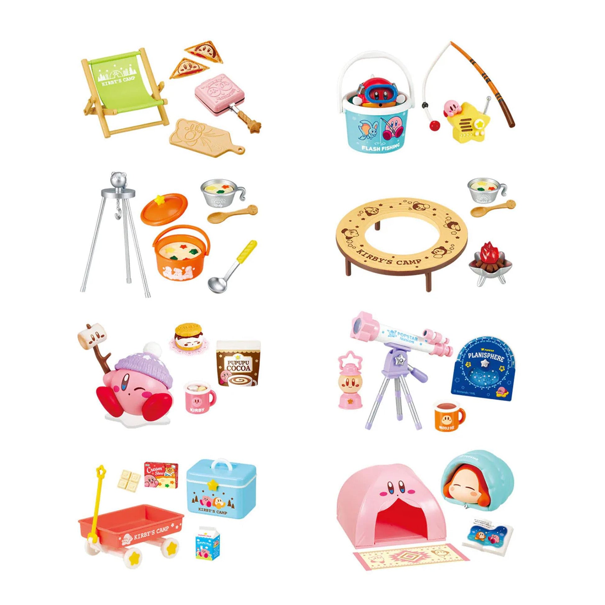 Kirby Camp Re-Ment Blind Box Mini Figure | One Random