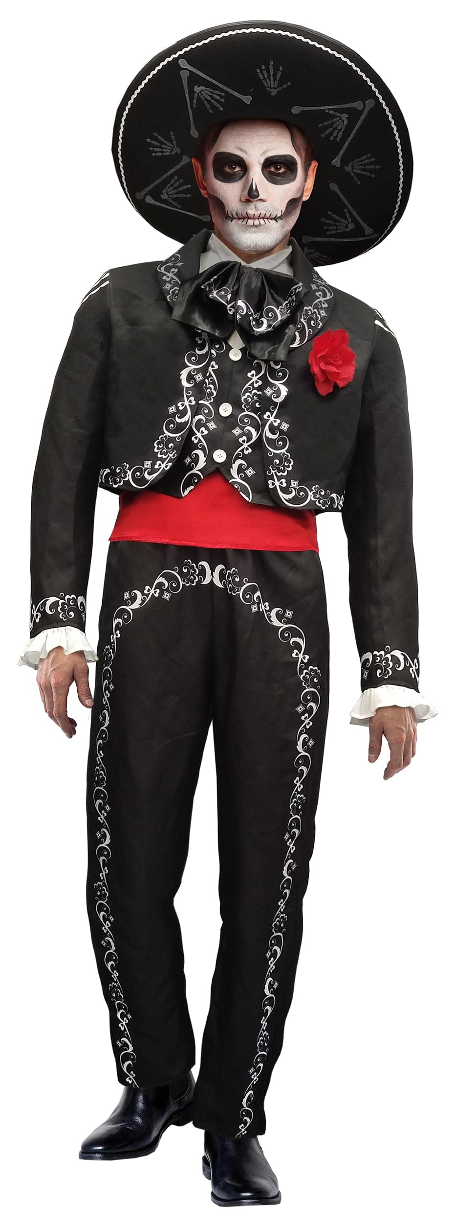 Dia De Los Muertos Day of the Dead Adult Costume | Large
