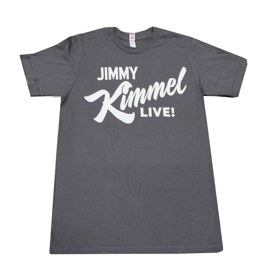 Jimmy Kimmel Live! Hollywood Charcoal Tee Shirt | Adult X-Large