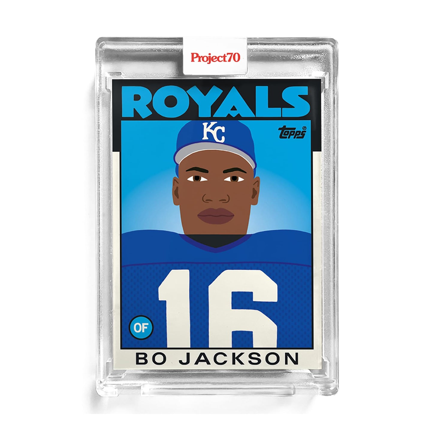 MLB Topps Project70 Card 234 | 1986 Bo Jackson by Keith Shore