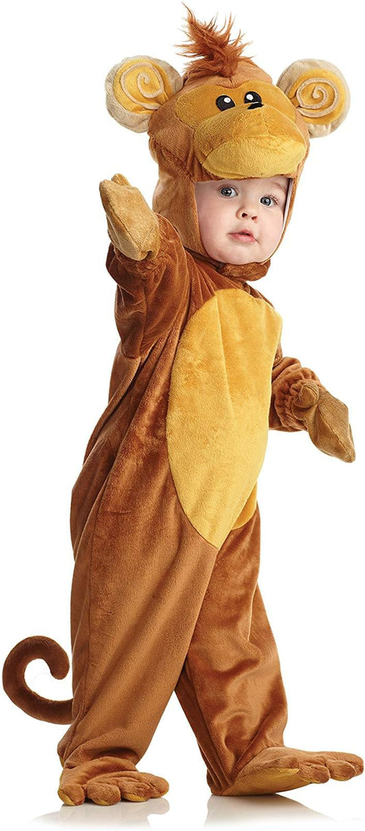 Monkey Costume Child Toddler X-Large 4-7