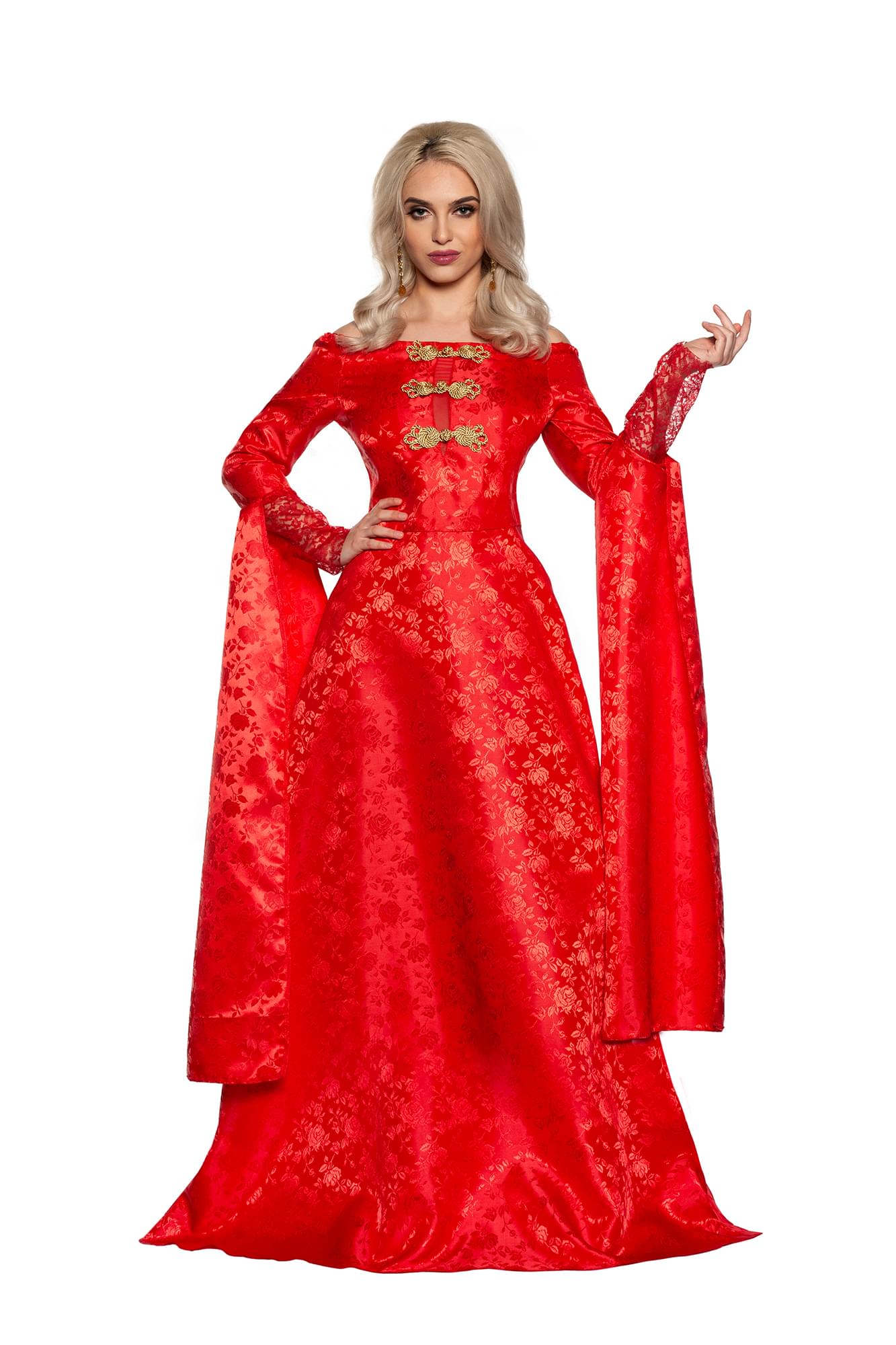 Royal Lady Renaissance Dress Adult Costume | X-Large