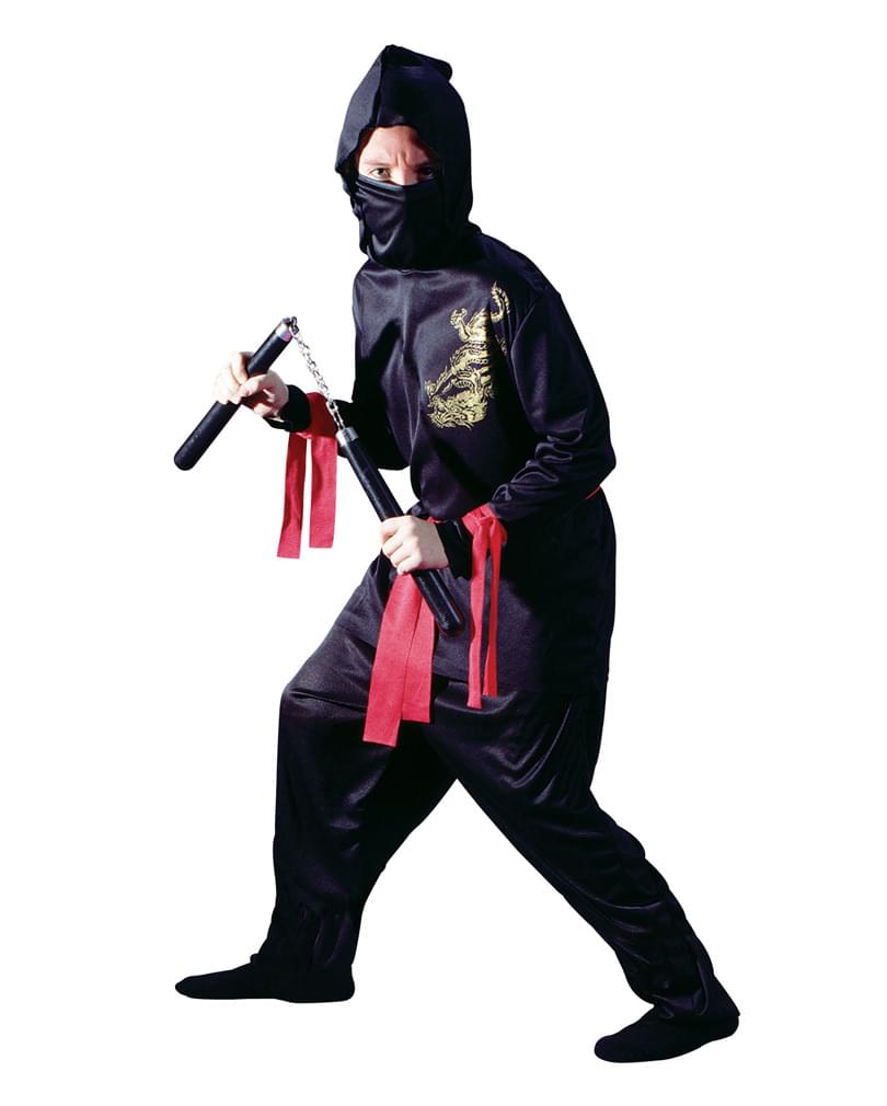 Black Ninja Costume Child Small