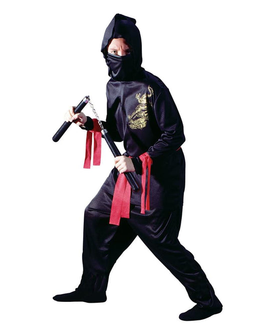 Black Ninja Costume Child Small