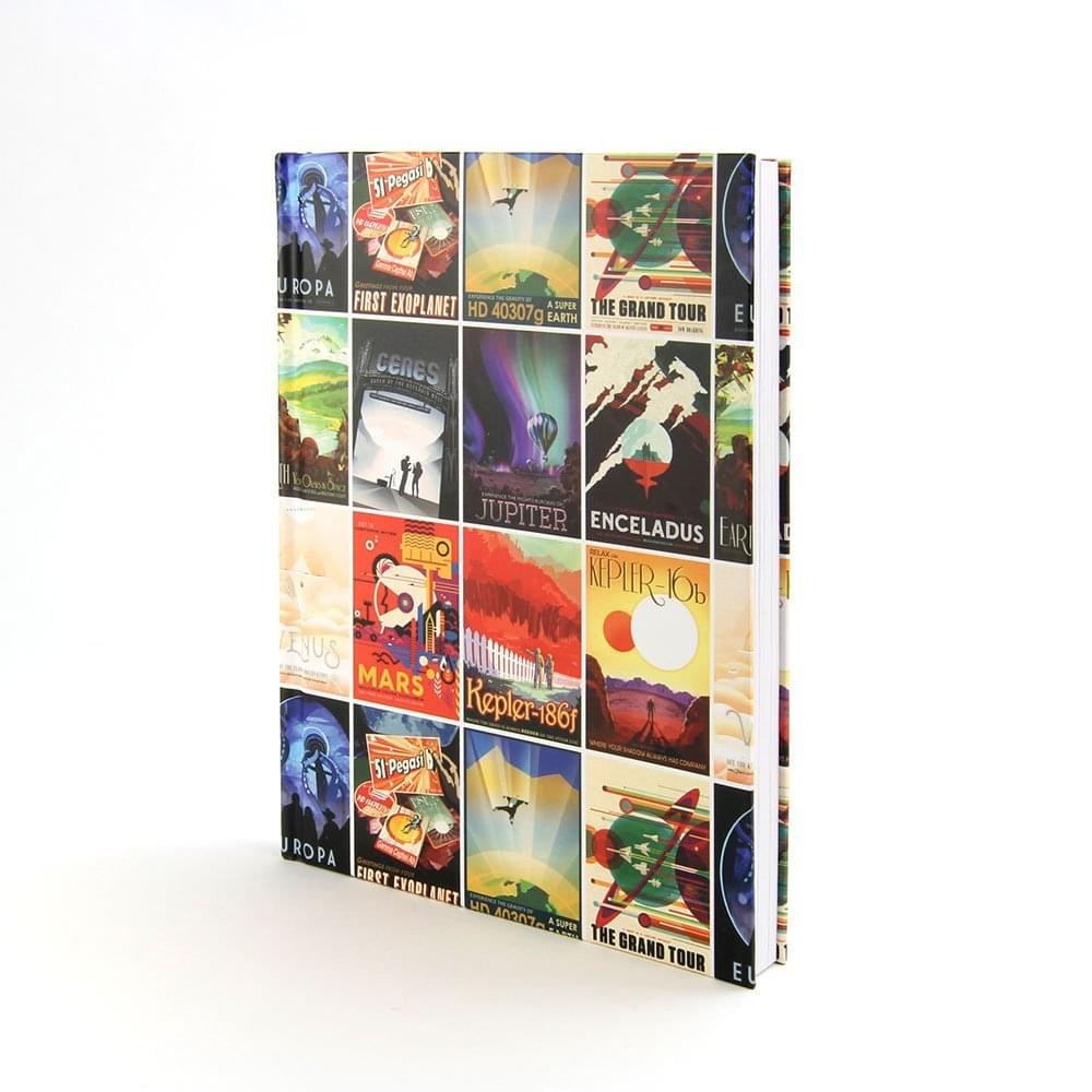 NASA Visions of the Future Hardcover Notebook