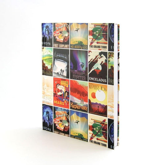 NASA Visions of the Future Hardcover Notebook