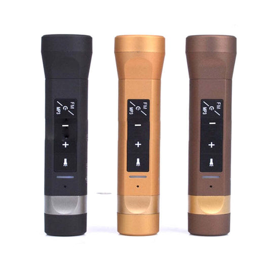 COLOR: GOLD - 5 In 1 Ultimo Multimo Multi Functional Bluetooth Speaker And More