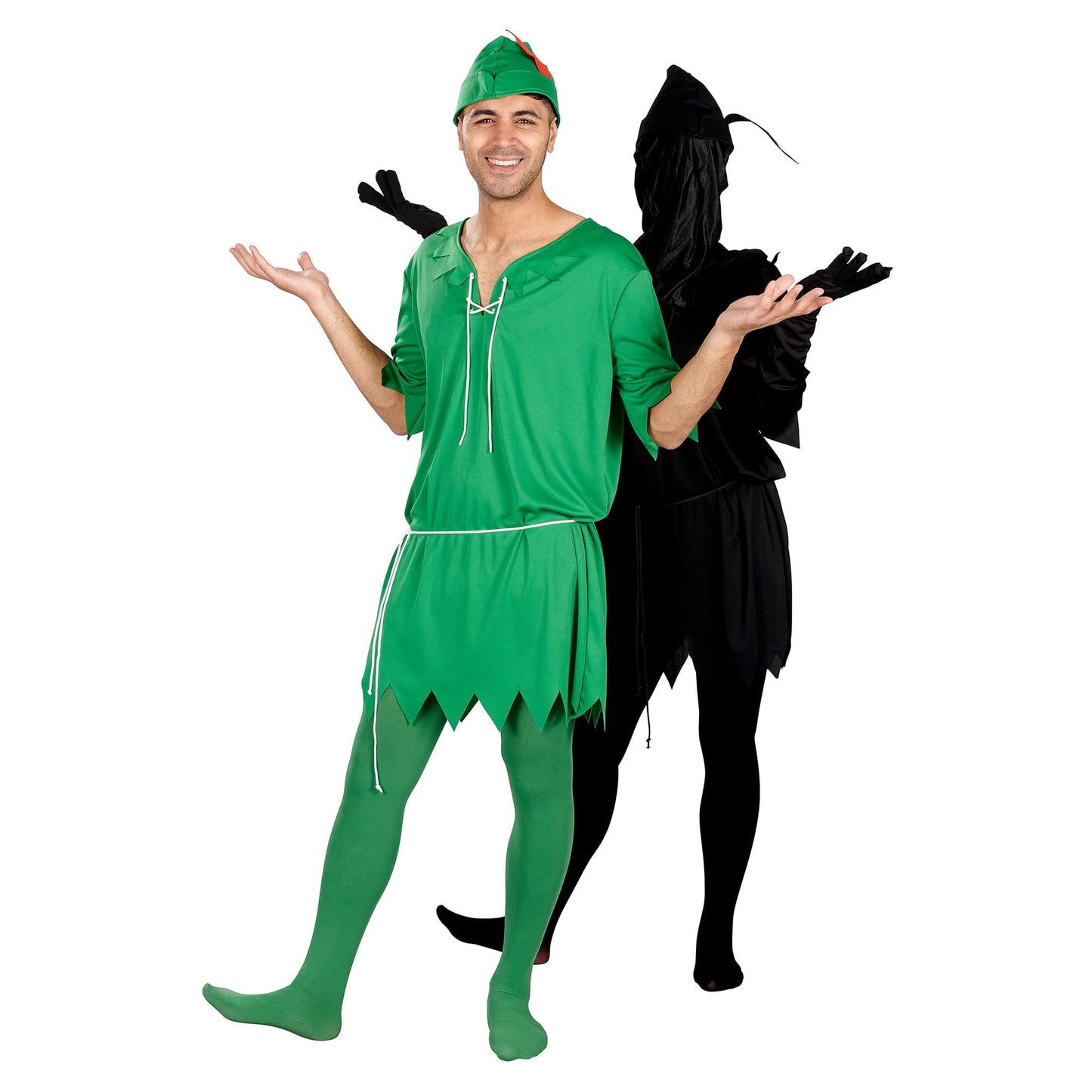 Lost Boy and His Shadow Adult 2 in 1 Costume | One Size