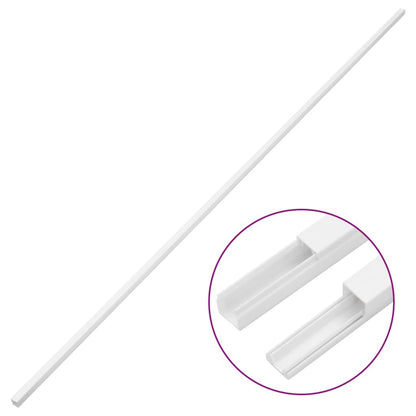 Cable Trunking 0.8"x0.4" 32.8' PVC