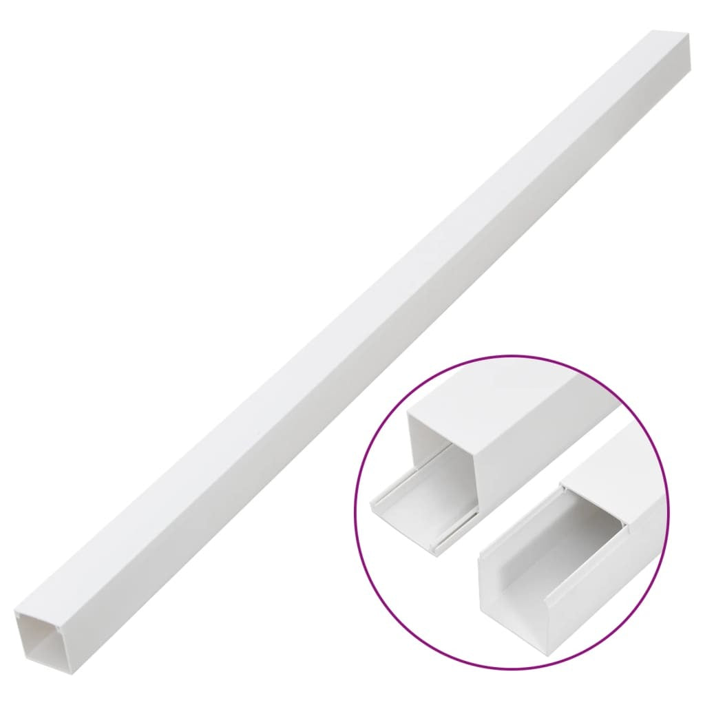 Cable Trunking 3.9"x2.4" 32.8' PVC