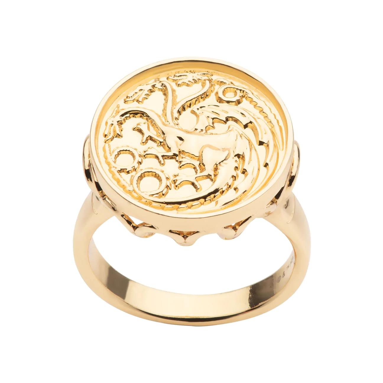 Game of Thrones House of the Dragon Targaryen Sigil King Ring | Size 9