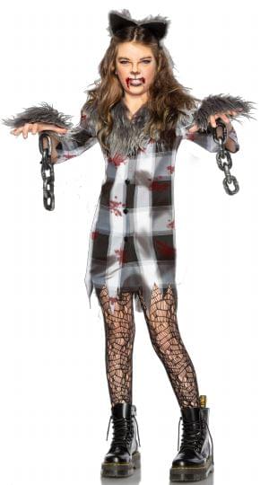 Full Moon Vicious Werewolf Girls Costume | XX-Large