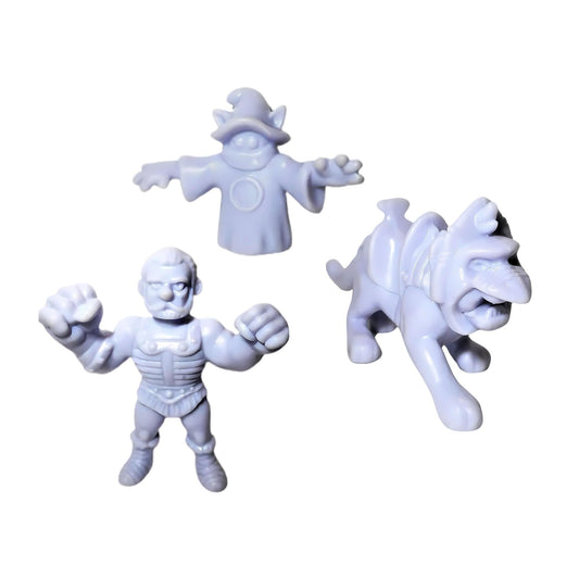 Masters of the Universe M.U.S.C.L.E. Mini Figure 3-Pack: Orko, Battlecat, Fisto