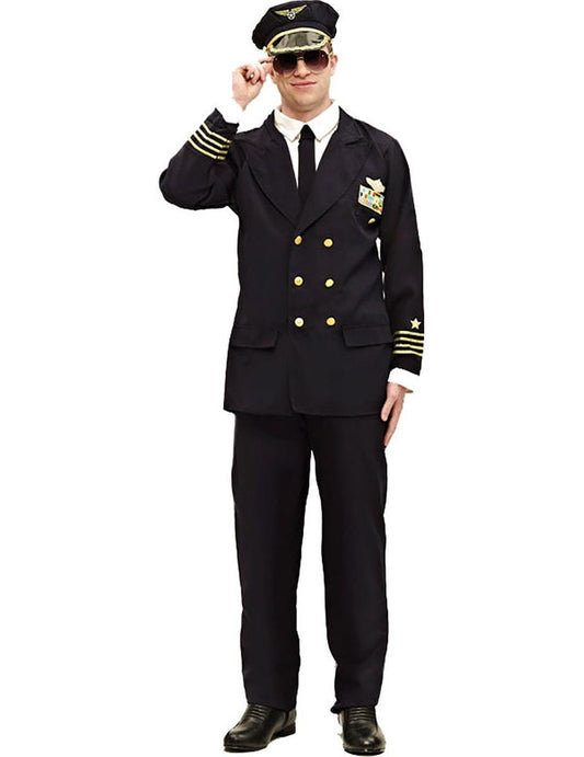Pilot Adult Costume, Standard