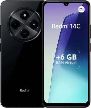 Xiaomi Redmi 14c 6+128GB 6.88" 4G Midnight Black NFC DS EU