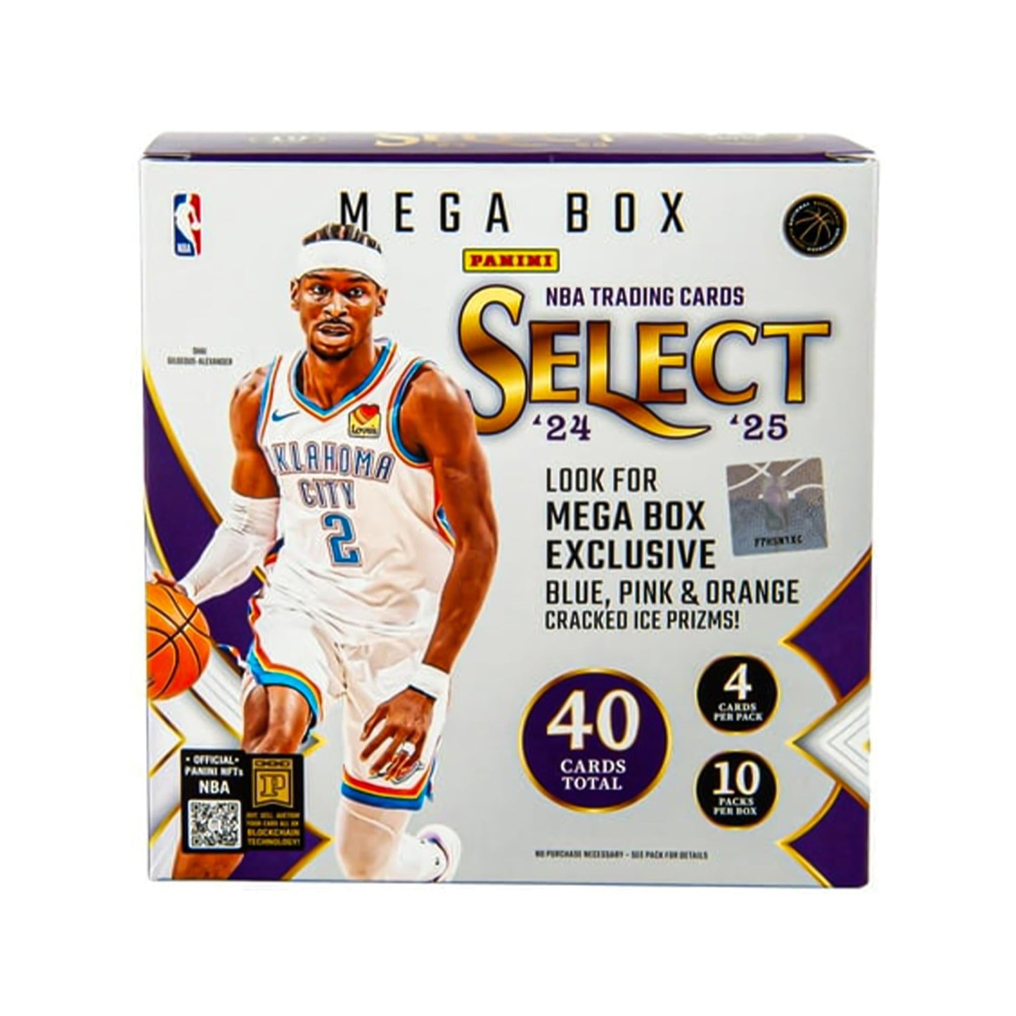 NBA 2024/25 Panini Select Basketball Mega Box | 10 Packs