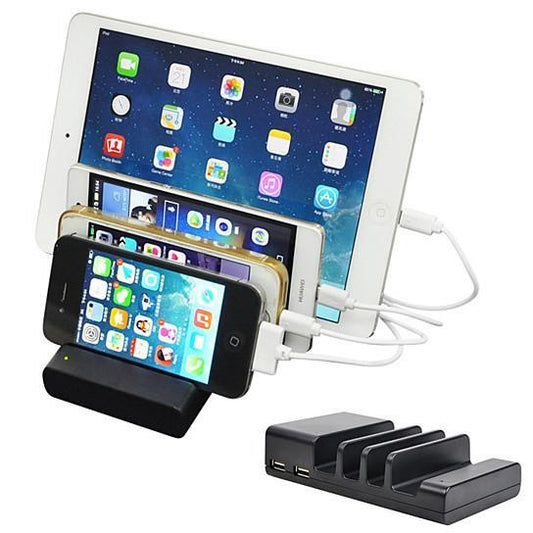 Color: Black - Charger Haven For Your Smart Gadget Collection No Tangles No Chaos