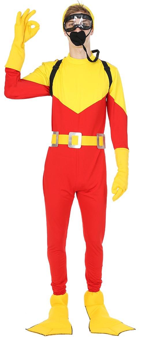 Scuba Steve Men's Costume - X-Large