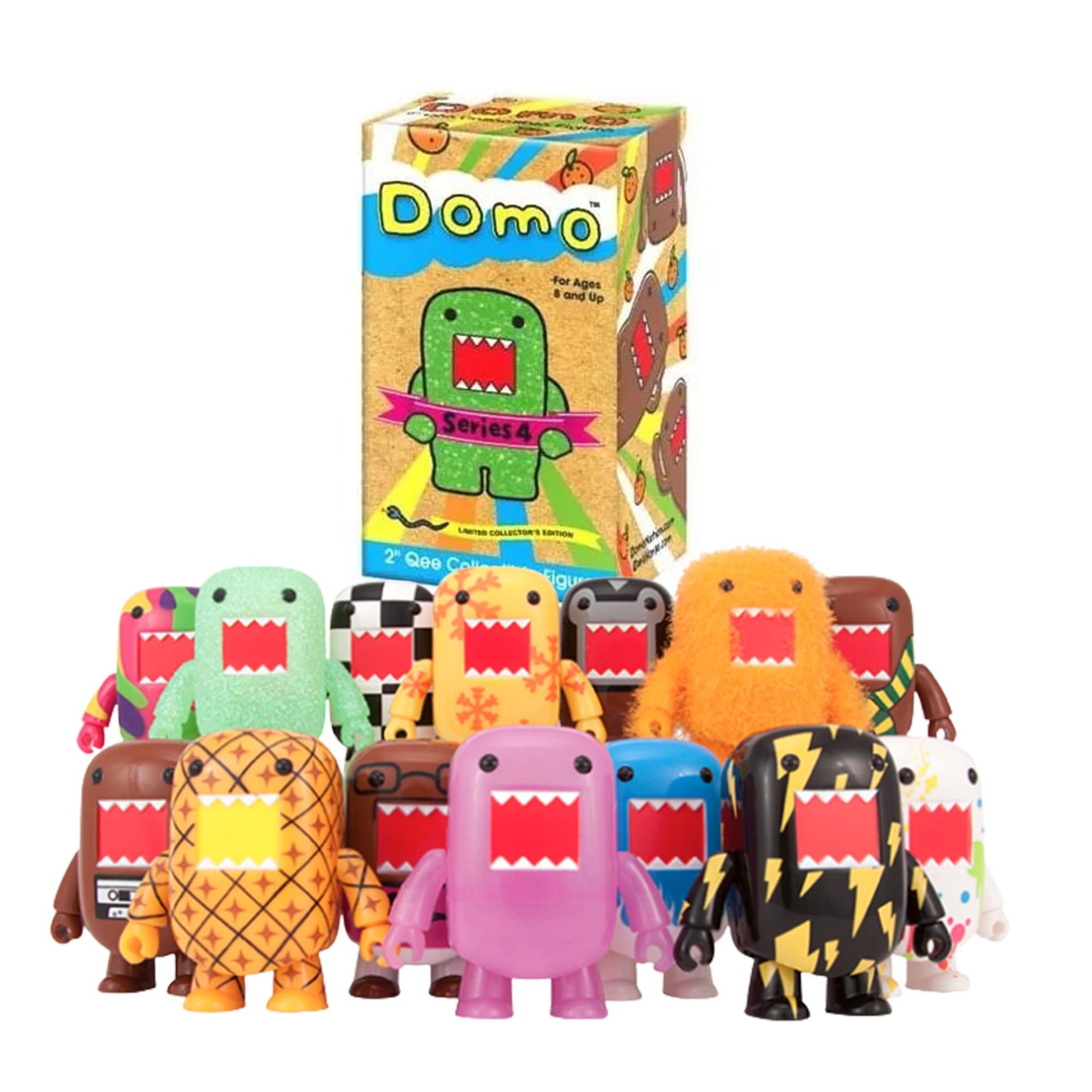 Domo 2" Qee Figure Series 4 Single Blind Box