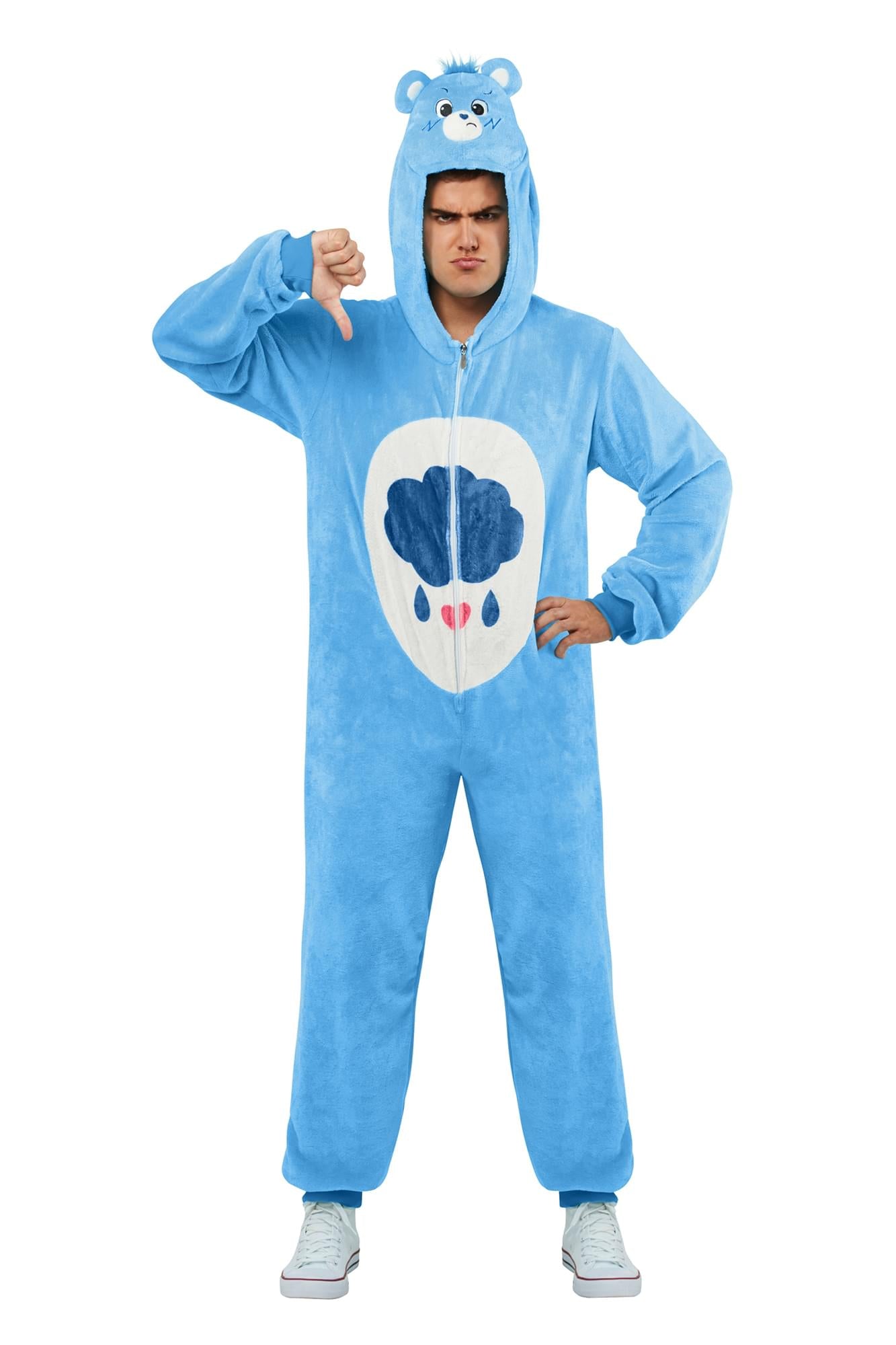 Care Bears Grumpy Bear Adult Comfywear Costume | Small