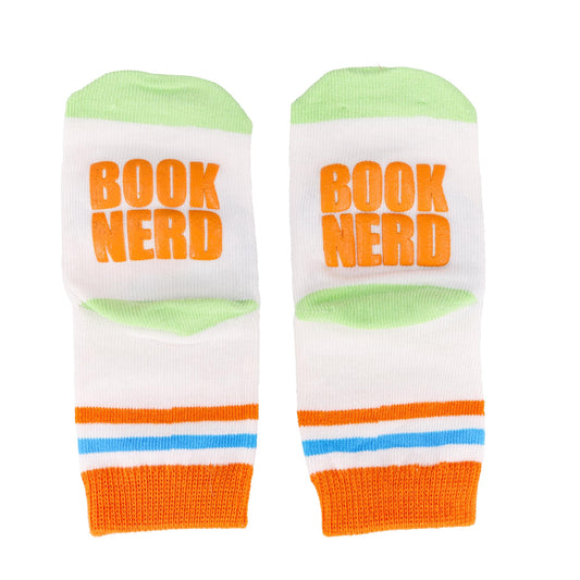 Funny Feet Toddler Socks: Book Nerd