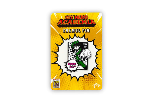 My Hero Academia Izuku Midoriya SDCC 2019 Exclusive 2-Inch Enamel Collector Pin