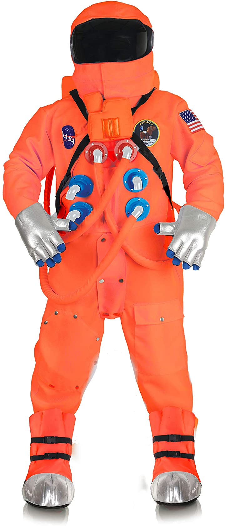 Orange Astronaut Suit Deluxe Adult Costume | XX-Large