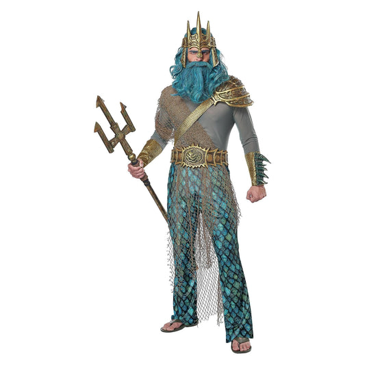 Poseidon/Neptune, God of the Sea Adult Costume | X-Large