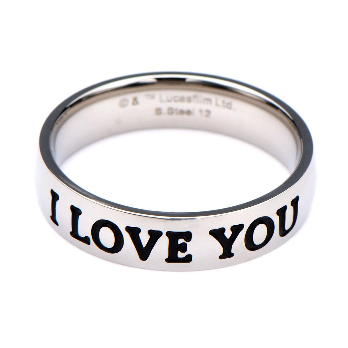 Star Wars I Love You/ I Know Stainless Steel Ring | Size 11