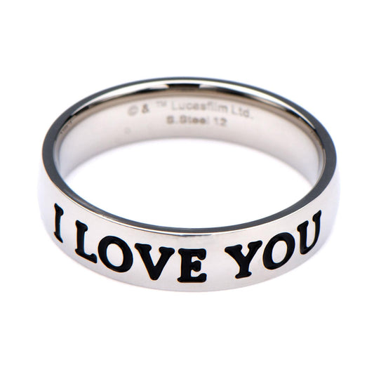 Star Wars I Love You/ I Know Stainless Steel Ring | Size 11