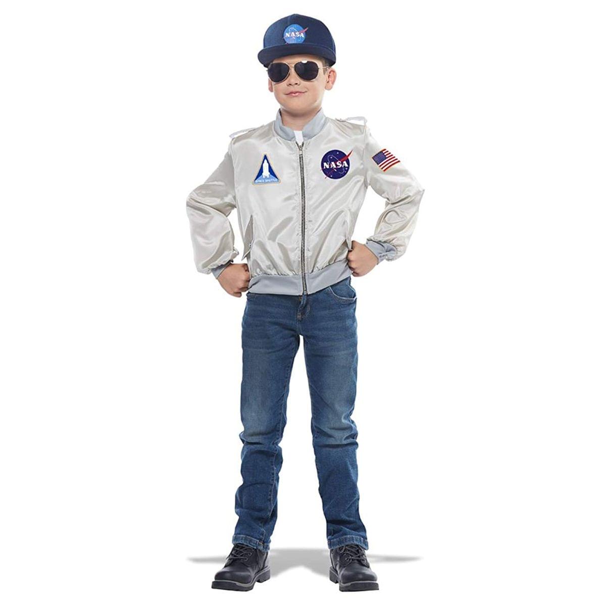 NASA Child Costume Flight Jacket - Medium