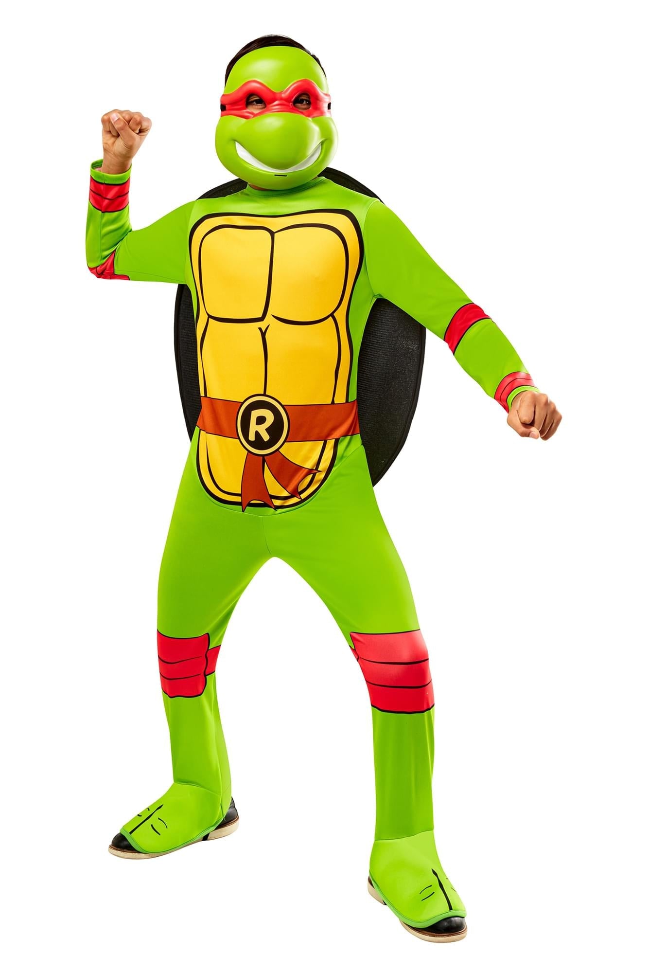 TMNT Raphael Boy's Costume Jumpsuit and Mask | Large