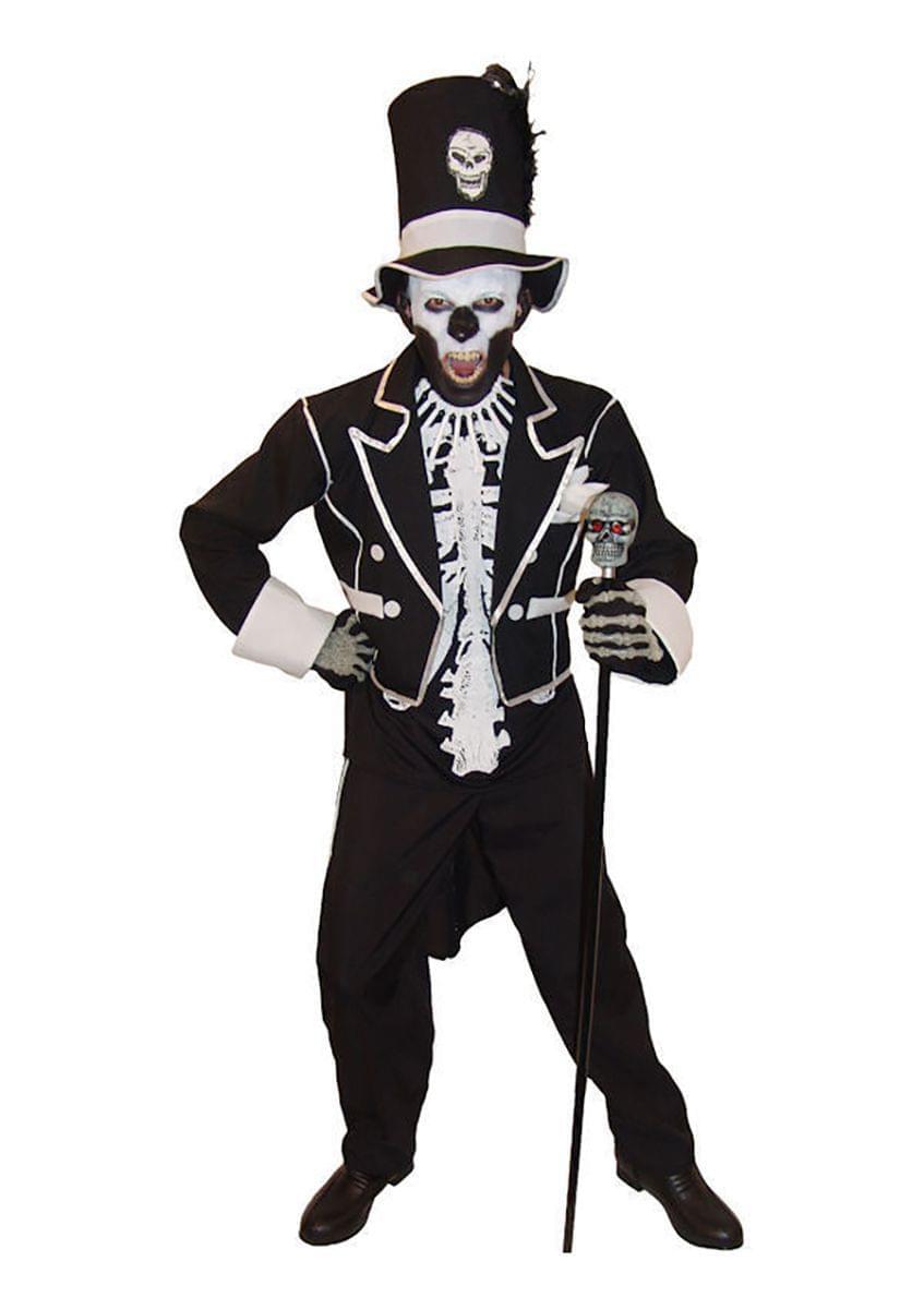 Baron Samedi Adult Halloween Costume, X-Large