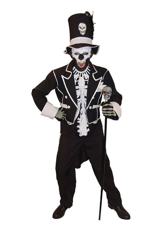 Baron Samedi Adult Halloween Costume, X-Large