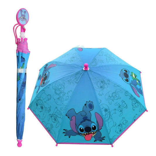Disney Lilo & Stitch 21-Inch Kid's Umbrella With Clamshell Handle