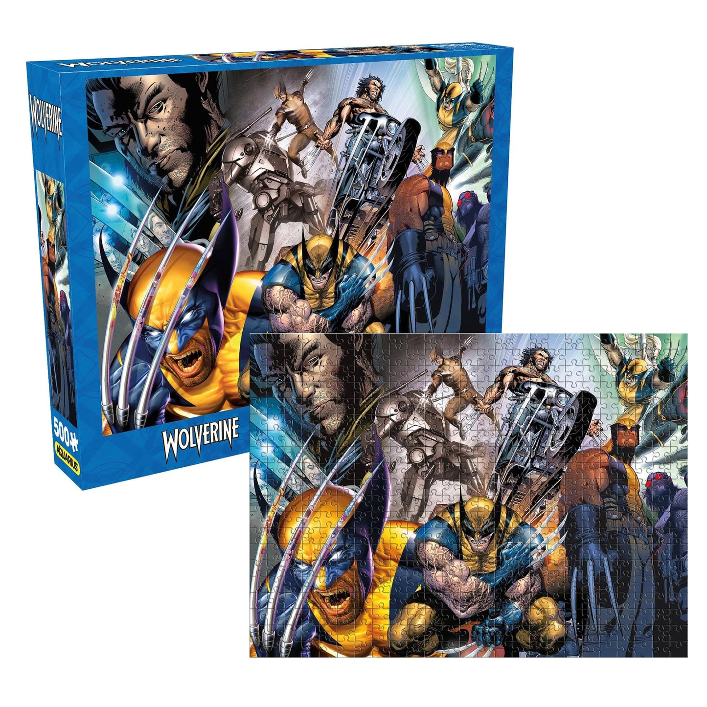 Marvel Wolverine Collage 500 Piece Jigsaw Puzzle