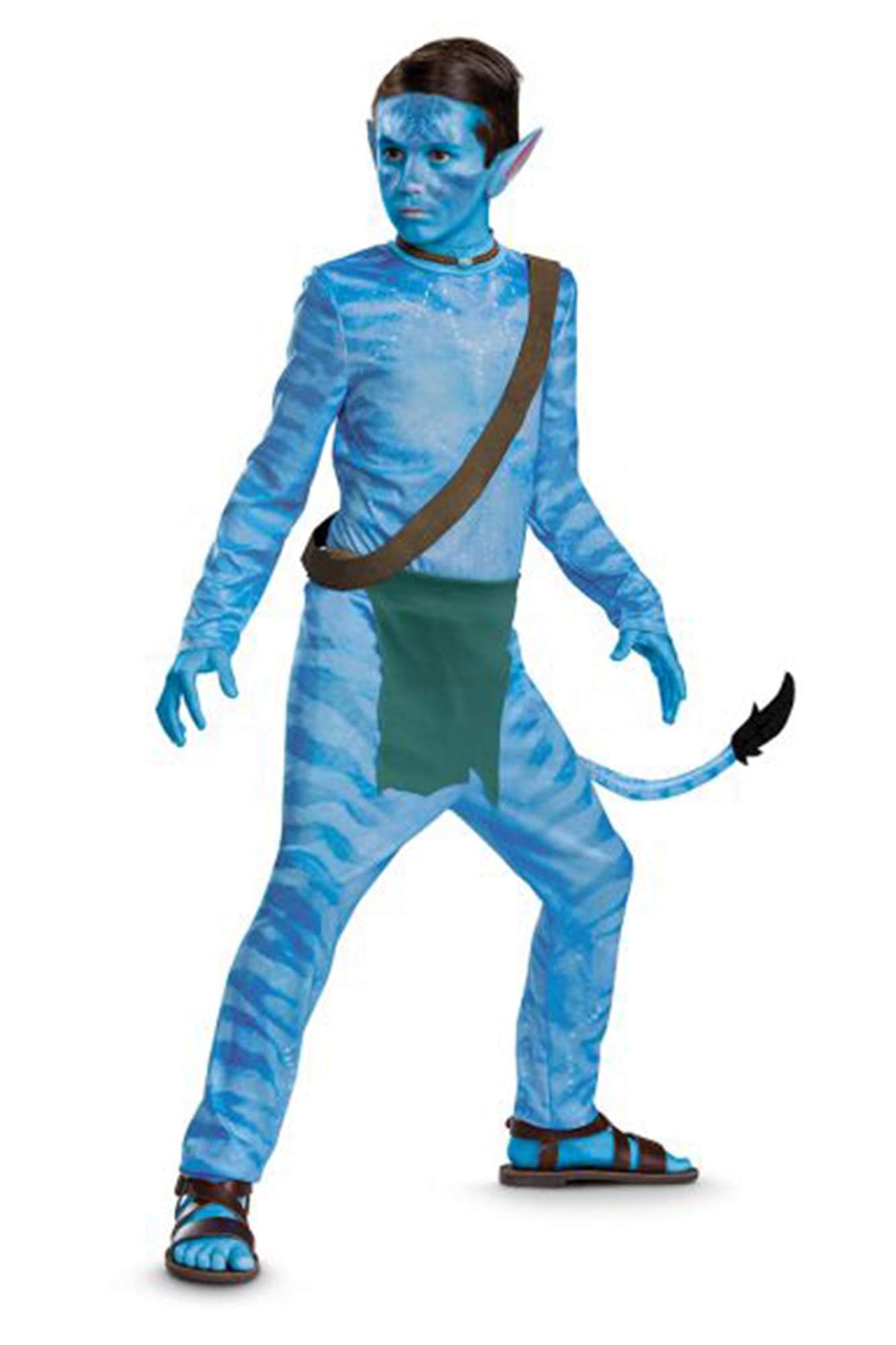 Avatar 2 Jake Sully Reef Look Classic Child Costume | Medium (7-8)