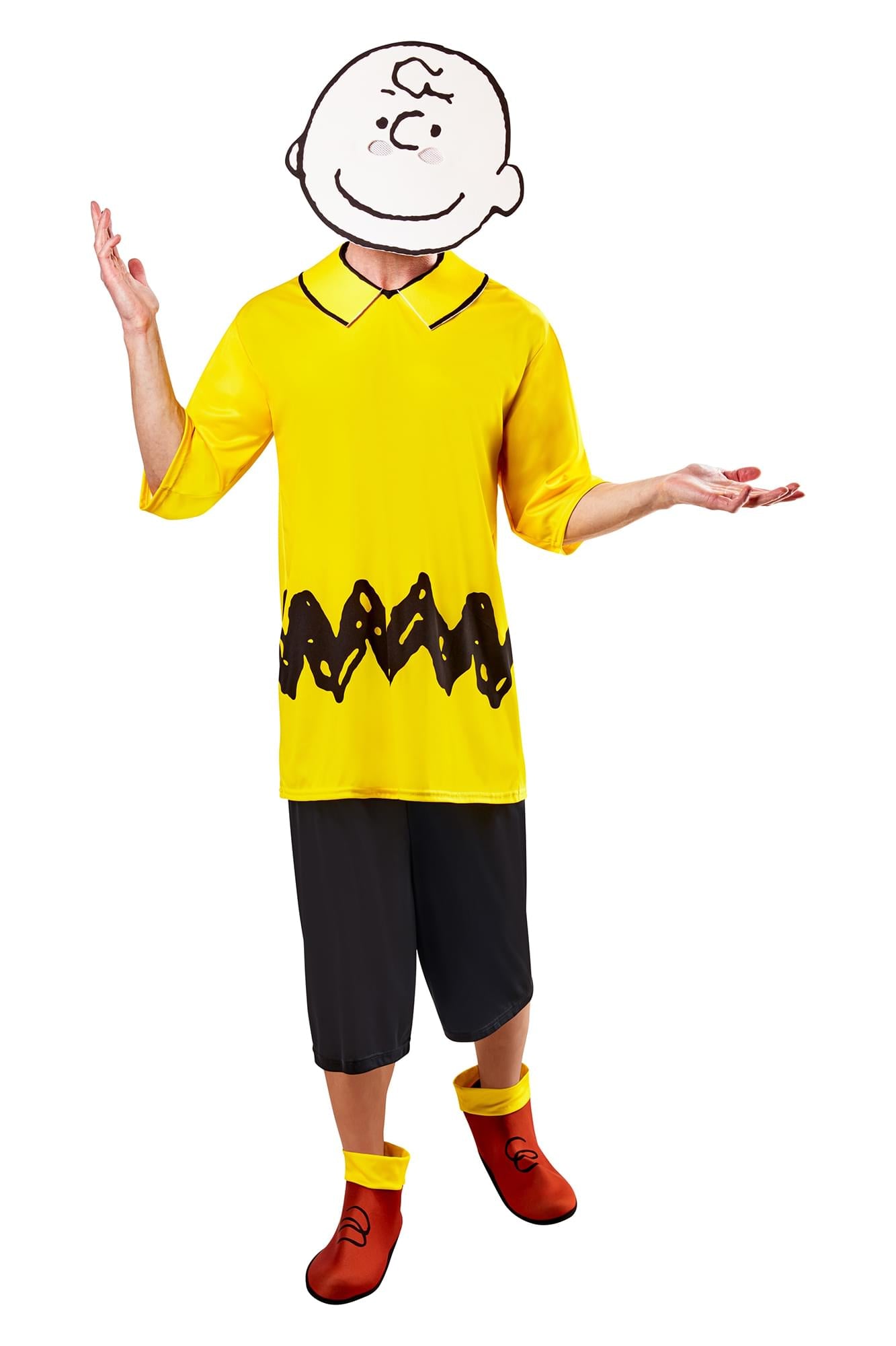 Peanuts Charlie Brown Men's Costume | X-Large